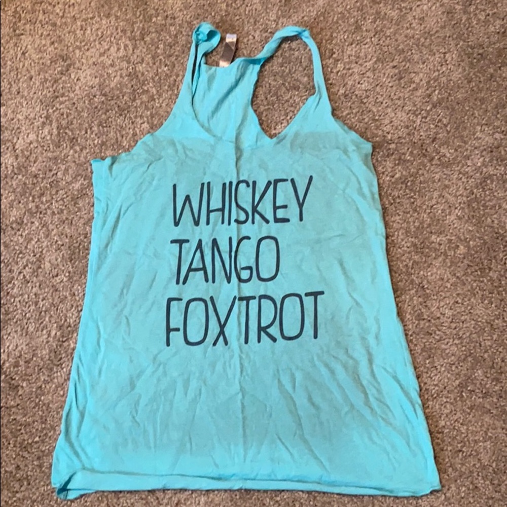 Work out racer back tank